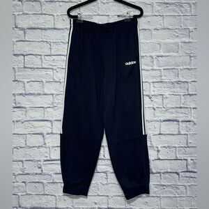 Navy adidas track joggers climalite